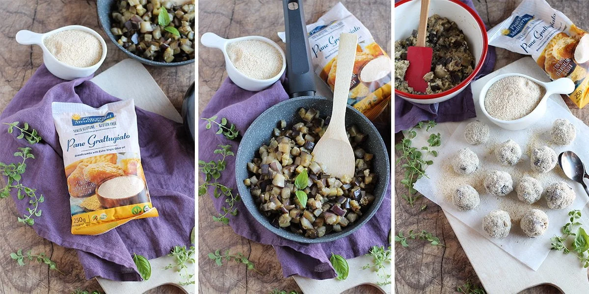 CROCHCrocchette di melanzane veg senza glutineETTE DI MELANZANE VEG