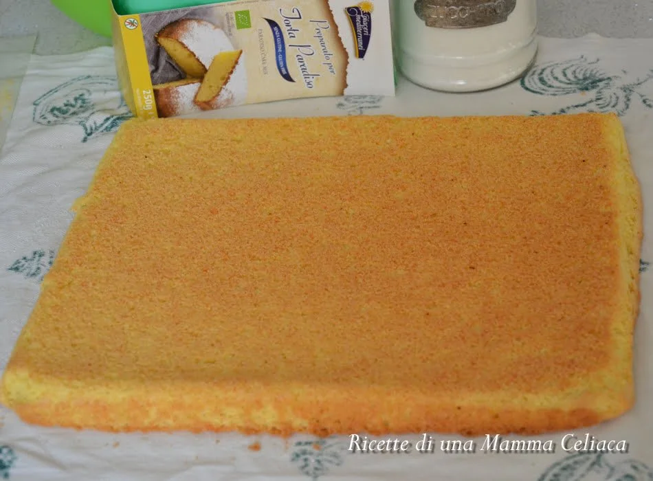 Preparato per torta paradiso